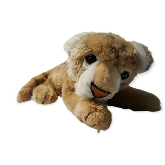 Remco Tiger Cub 19" Pet House Originals Plush Stuffed Animal Toy Vintage 1985 - Picture 1 of 6